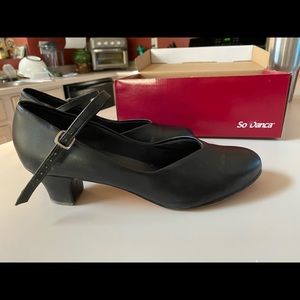 So Danca Character Shoes - Black